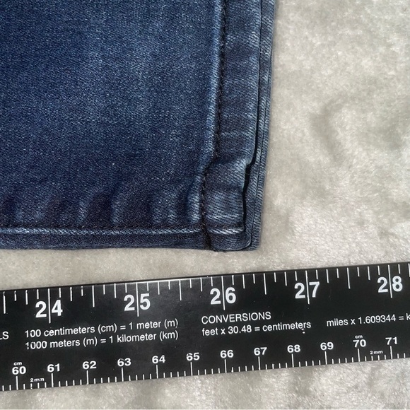 Kut from the Kloth Emma Ankle Skinny Jeans Dark Stone Washed Size 4 - Picture 7 of 8